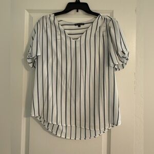 Adrianna Papell Striped Blouse